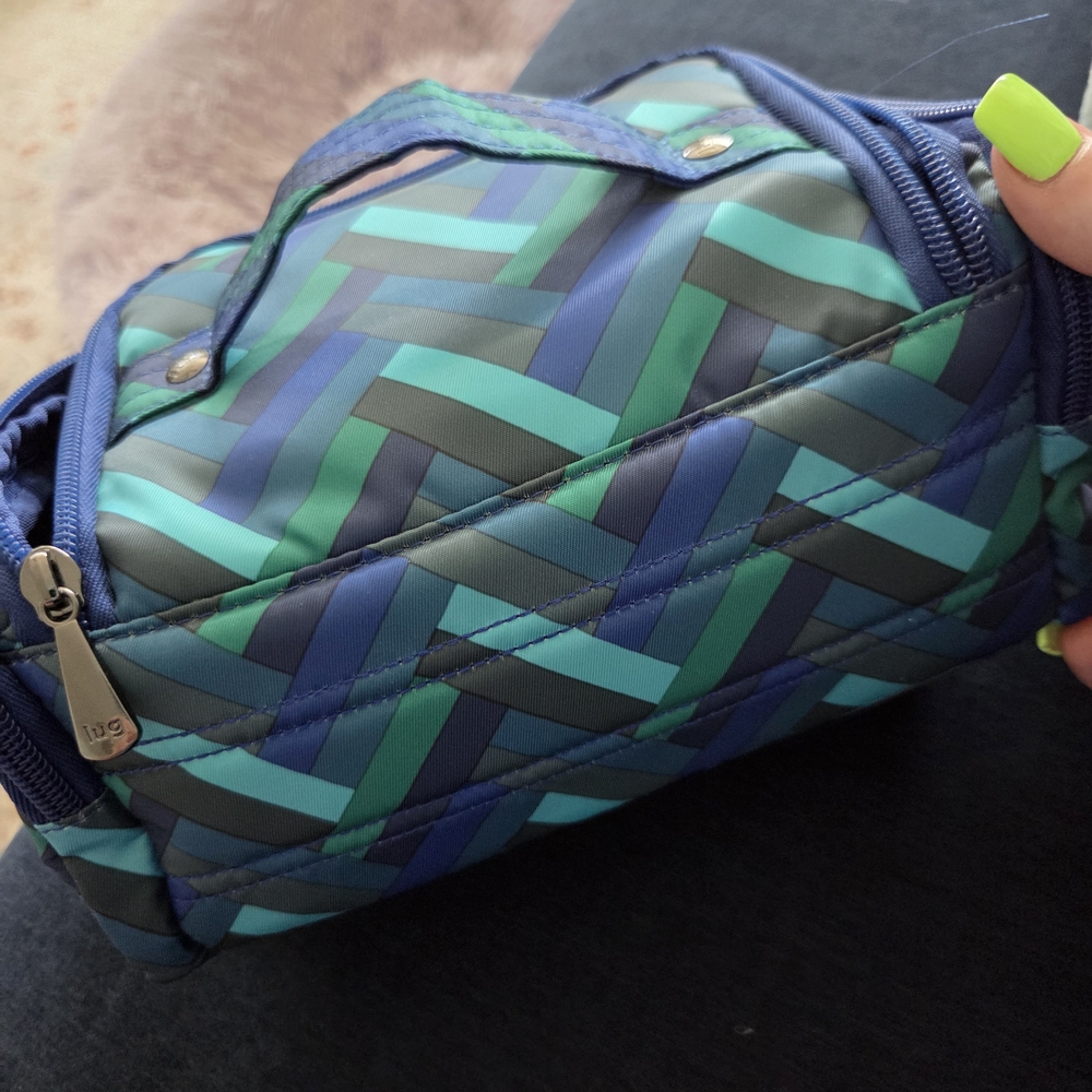 Lug Blue and Green Toiletry Bag - Picture 4 of 6